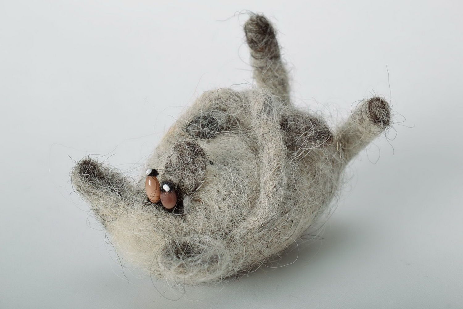 Muñeco de peluche de lana Mono foto 5
