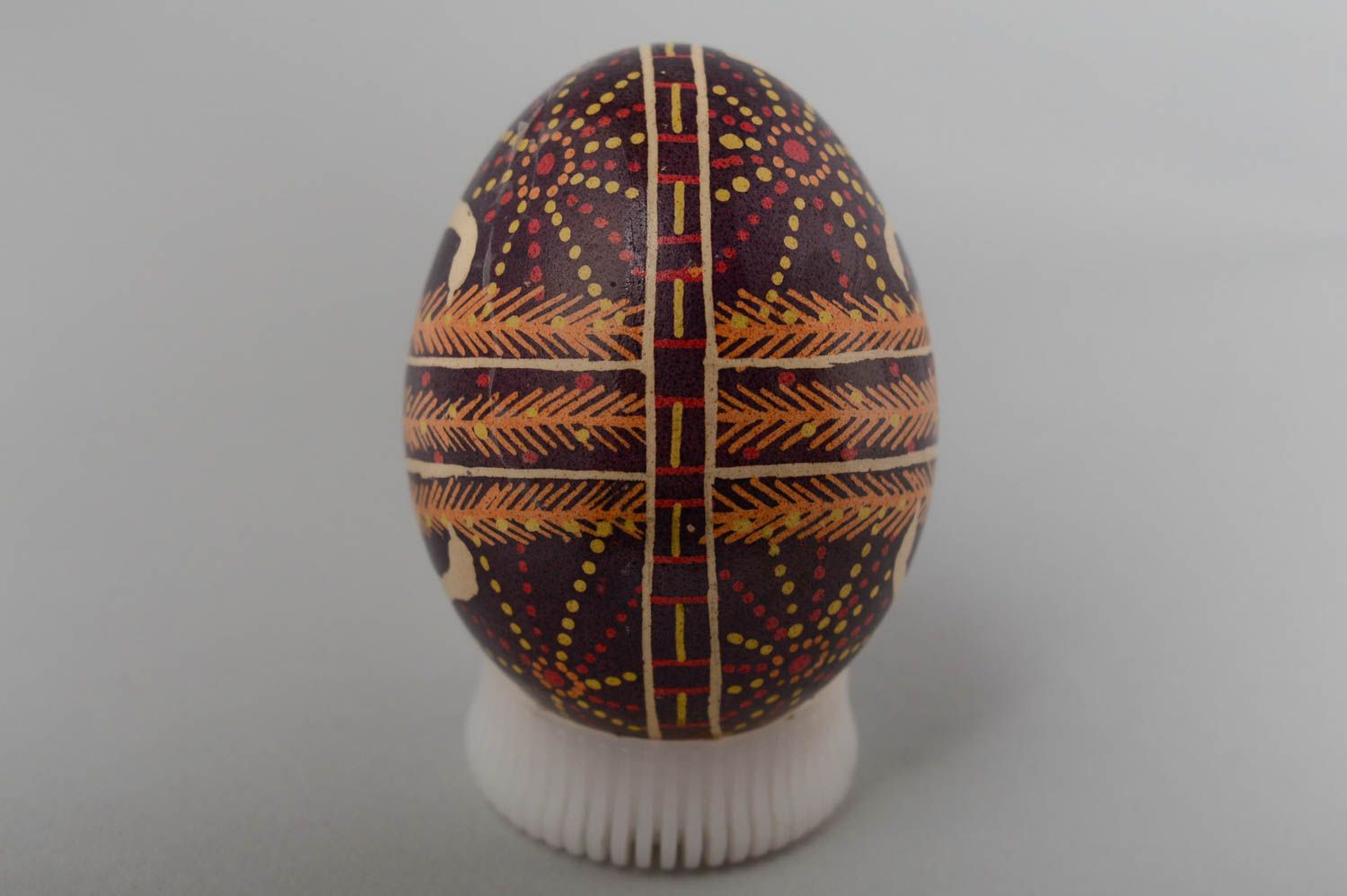 Пасхальное яйцо расписное домашний декор ручной работы украшения на Пасху фото 3