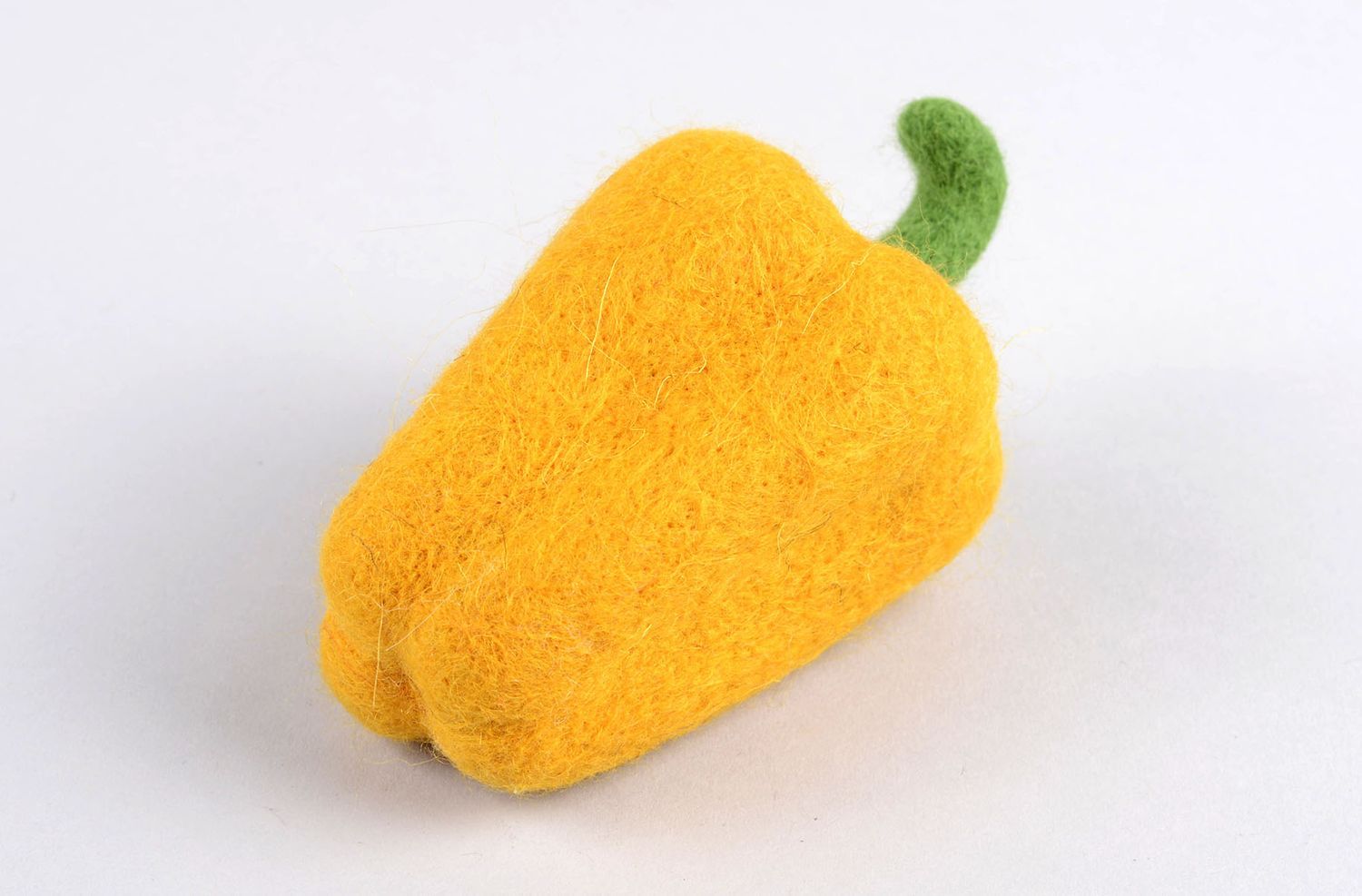 Handmade stuffed soft toy felted wool toy childrens toys home decoration photo 2