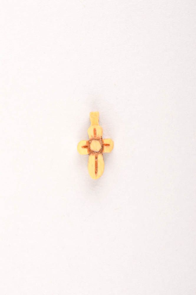 Handmade cross designer wooden cross pendant cross for men unusual gift photo 2