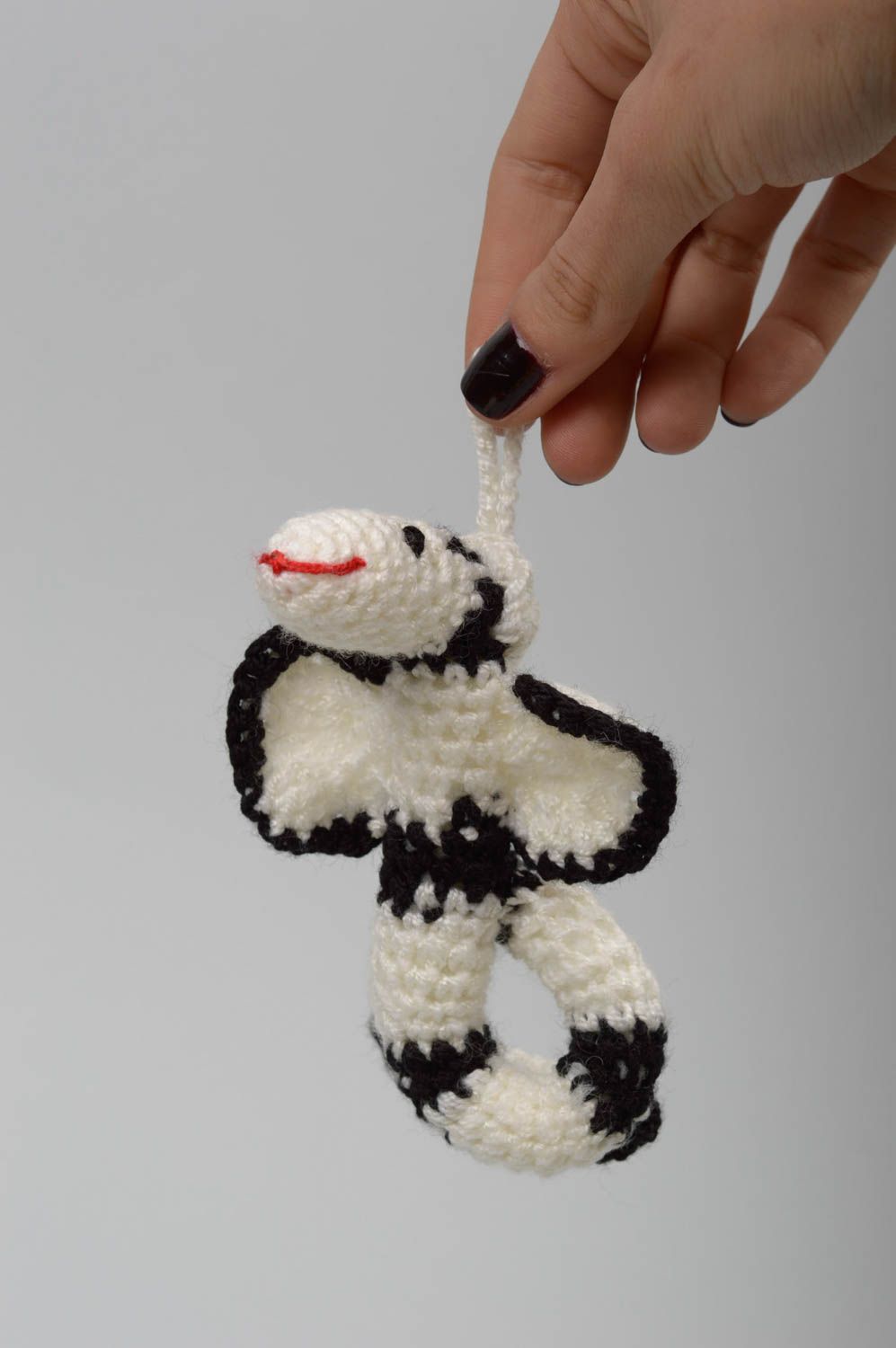 Handmade toy unique keychain soft toy designer keychain crochet stuffed animals photo 1