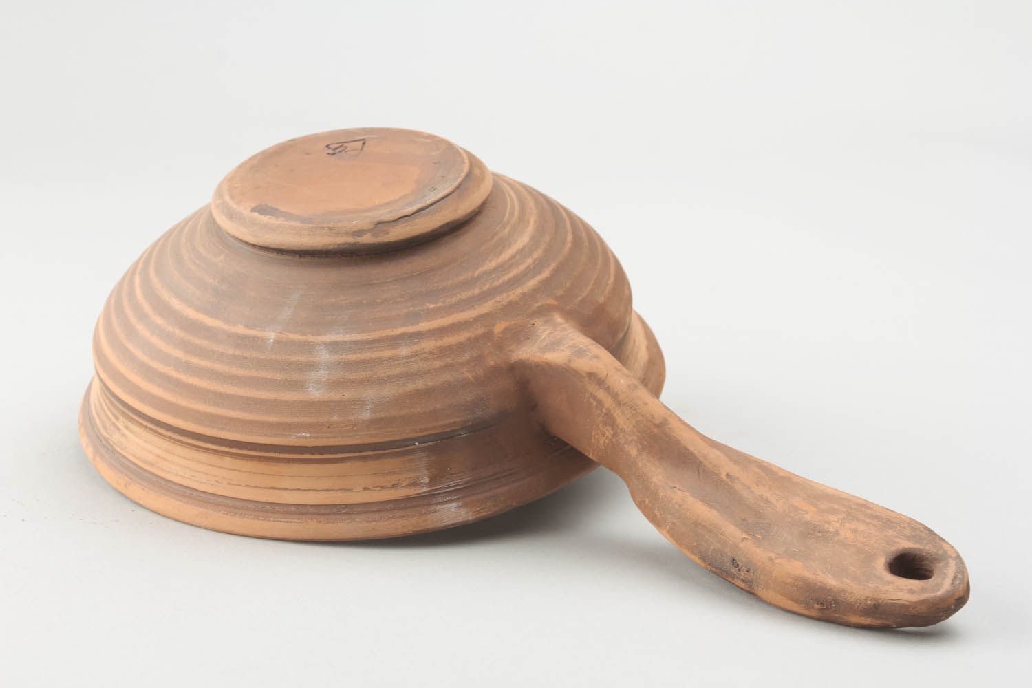 Handmade ceramic ladle photo 4