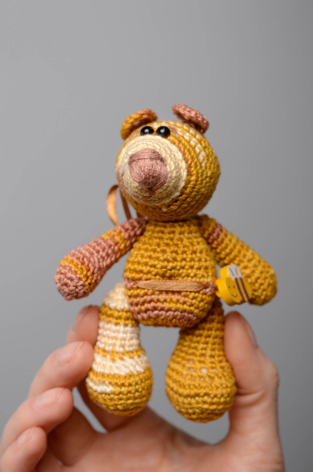 Small crochet toy Bear photo 4