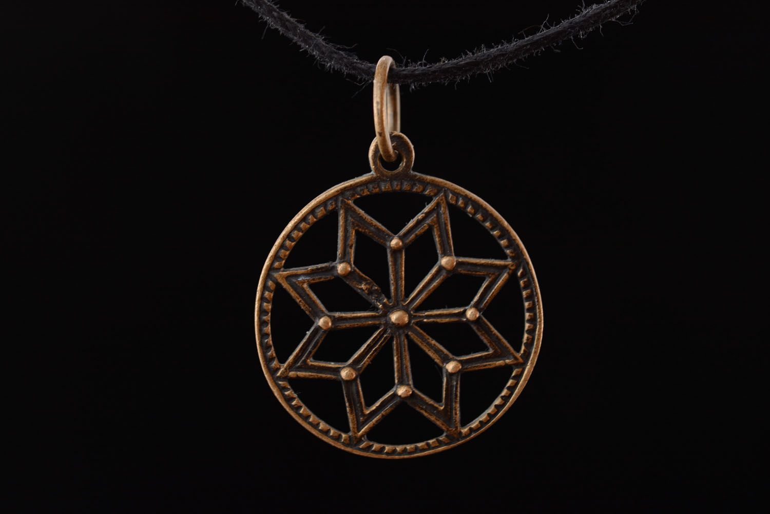 Bronze pendant in ethnic style ALatyr photo 3