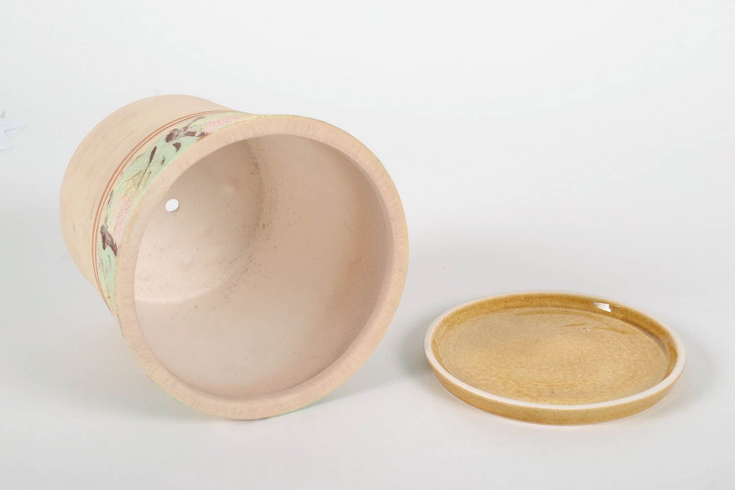 Keramik-Blumentopf Zylinder foto 3