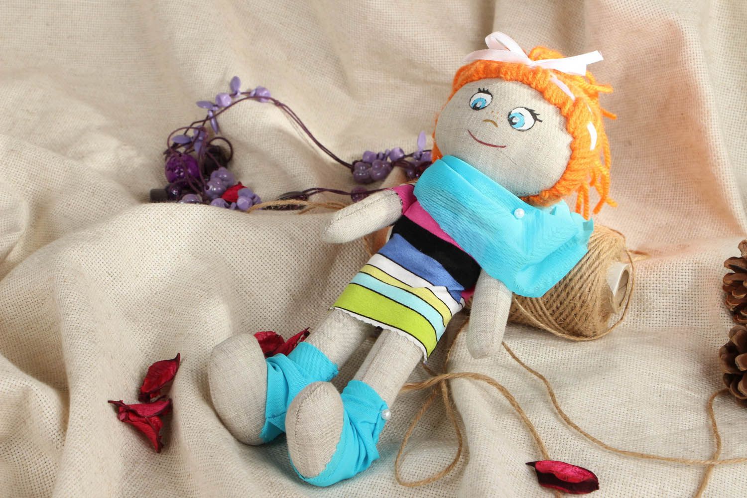Handmade doll photo 4