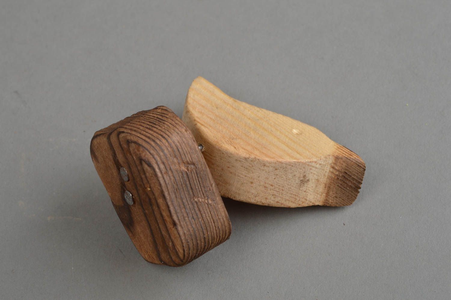 Figura en miniatura hecha a mano de madera elemento decorativo souvenir original foto 4