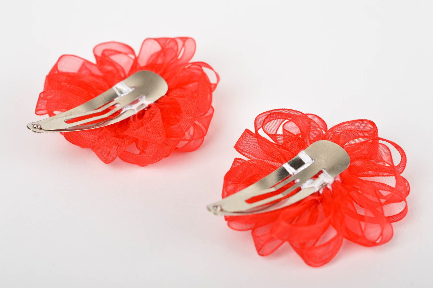 Handmade flower barrette for children designer hair clip hair accessories photo 5