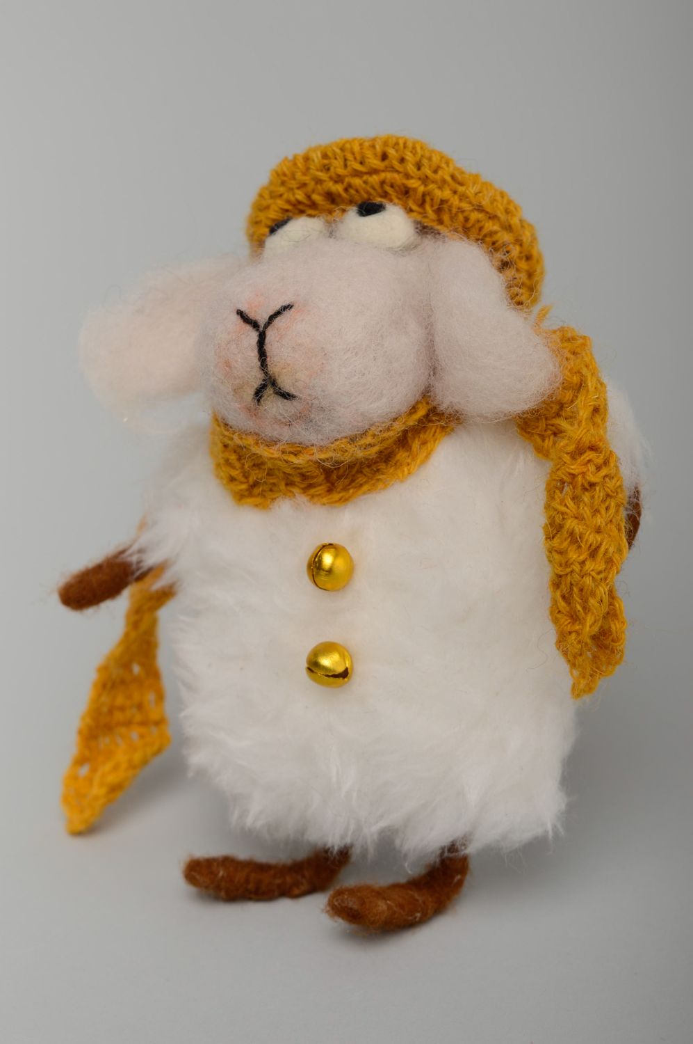Muñeco de fieltro oveja de juguete  foto 1