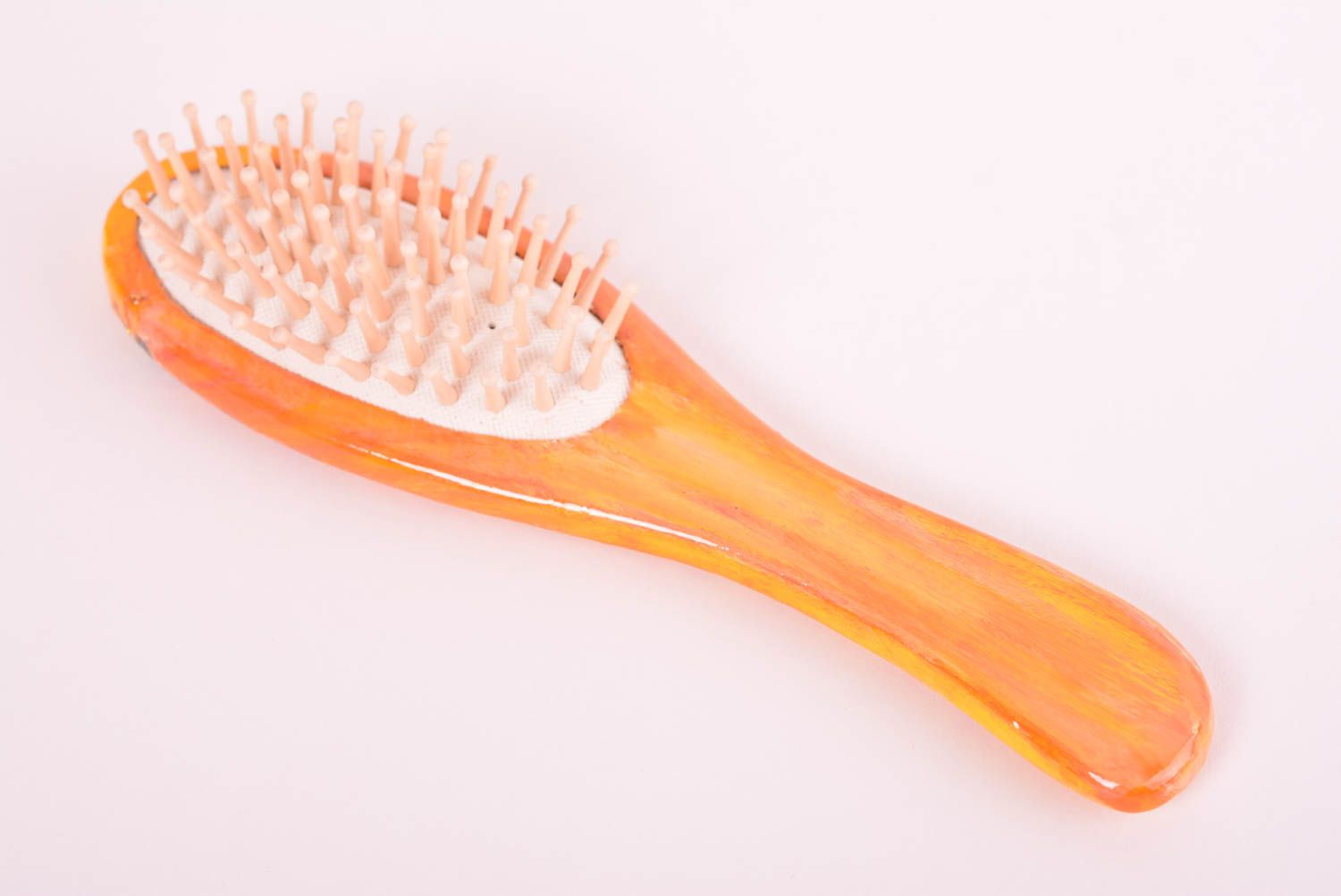 Wooden hair comb decoupage hair comb hair accessories wooden hair brush photo 5