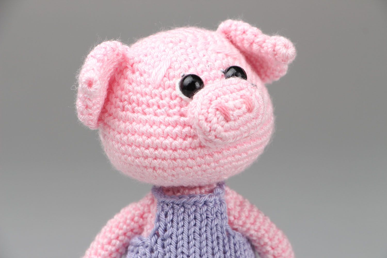 Crochet toy Pig photo 2
