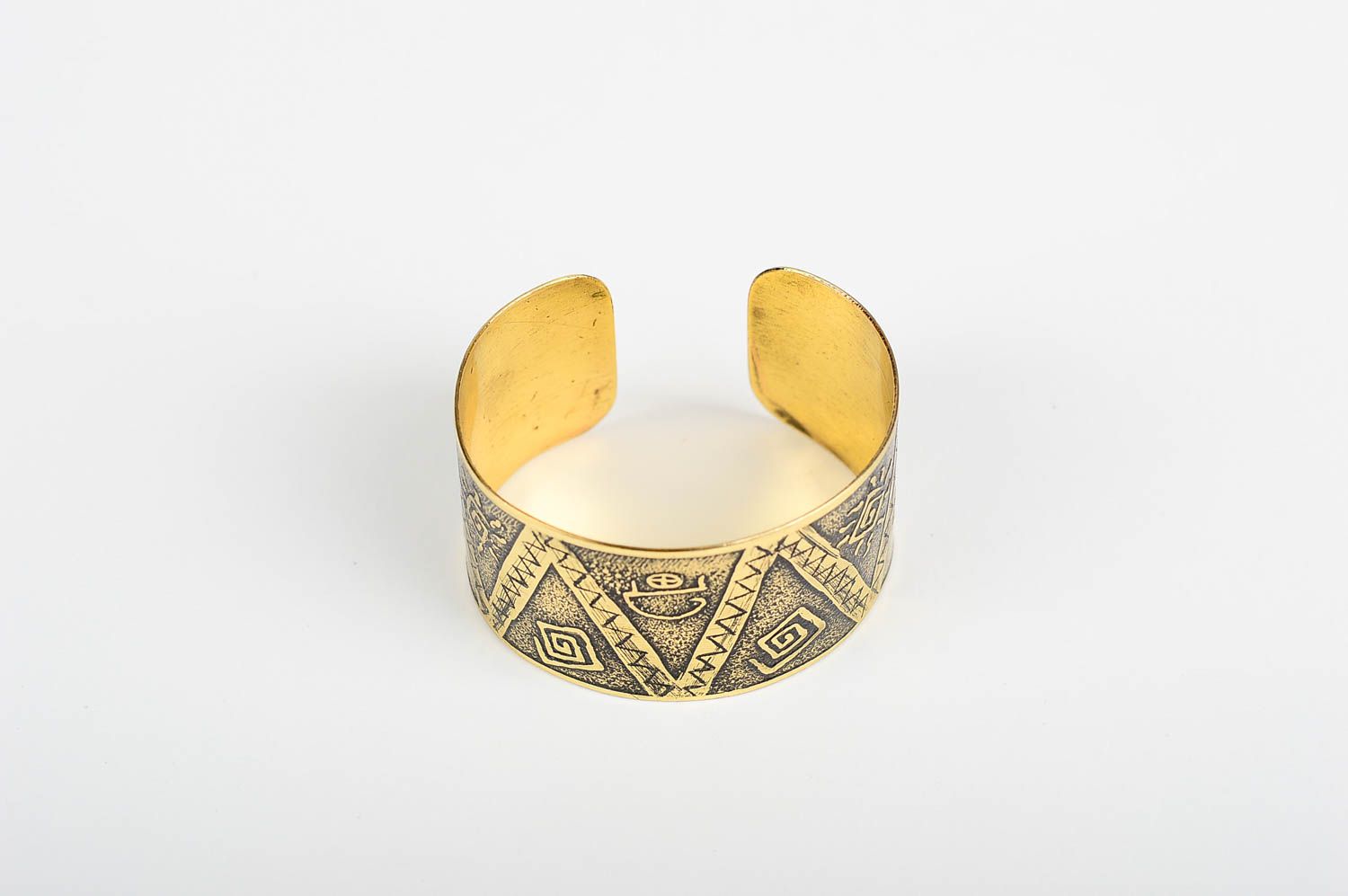 Handmade bracelet designer accessory metal bracelet brass accessory gift for her photo 3