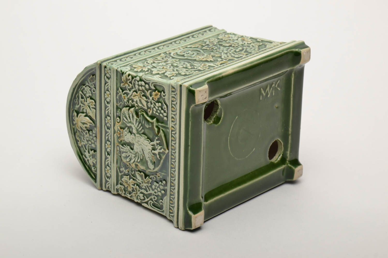Ceramic money box chest photo 5
