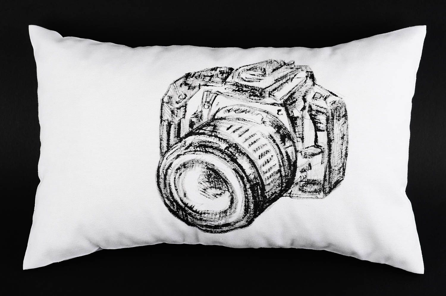 Unusual handmade soft cushion throw pillow design interior decorating gift ideas photo 1