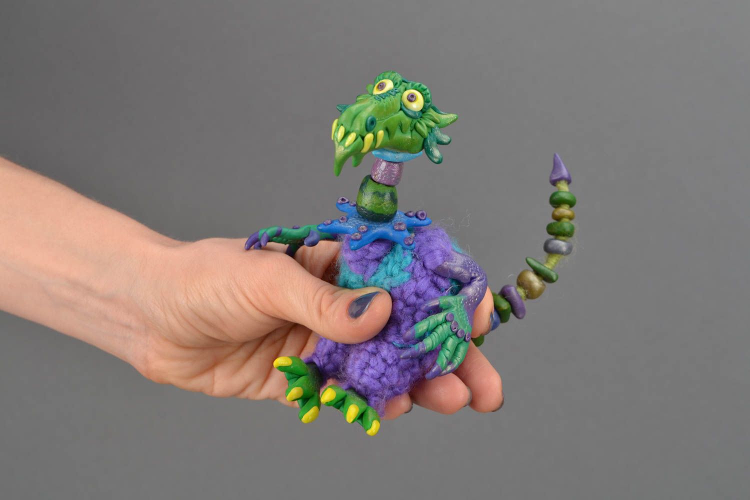 Jouet décoratif Dragon fait main photo 2