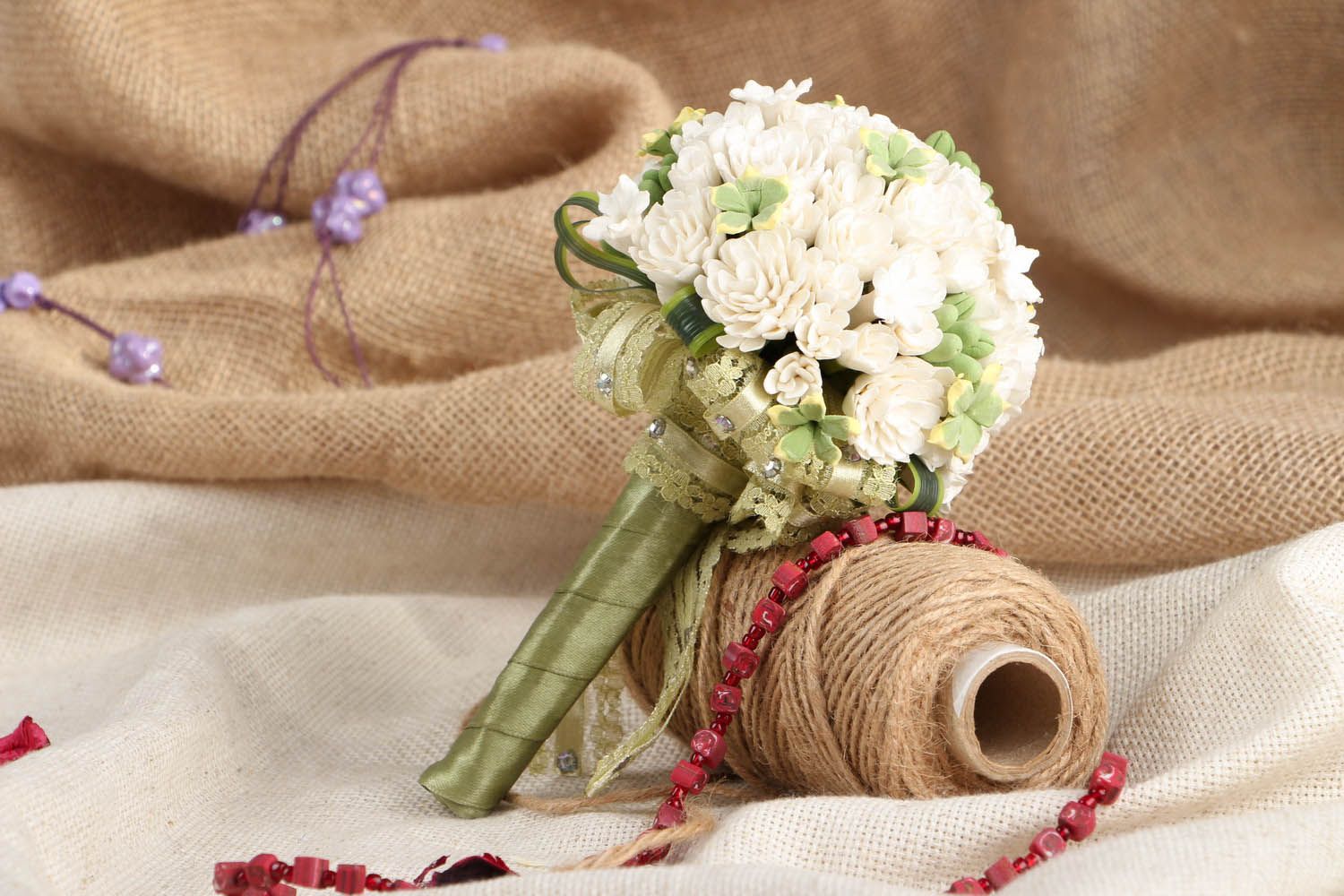 Hochzeit-Blumenstrauß für Kind foto 1