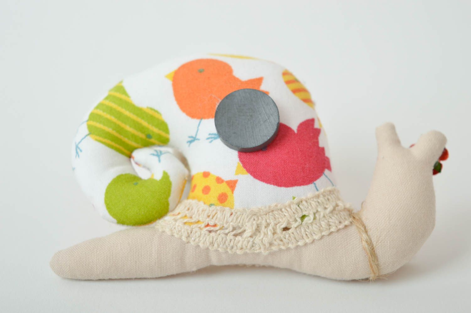 Juguete artesanal de algodón muñeco de peluche regalo original para niño foto 3