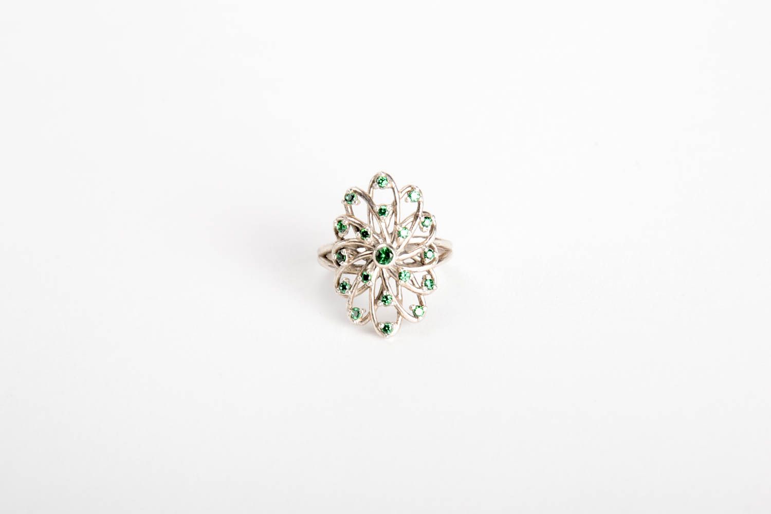 Feiner schöner handmade Juwelier Modeschmuck Ring am Finger Damen Modeschmuck foto 4