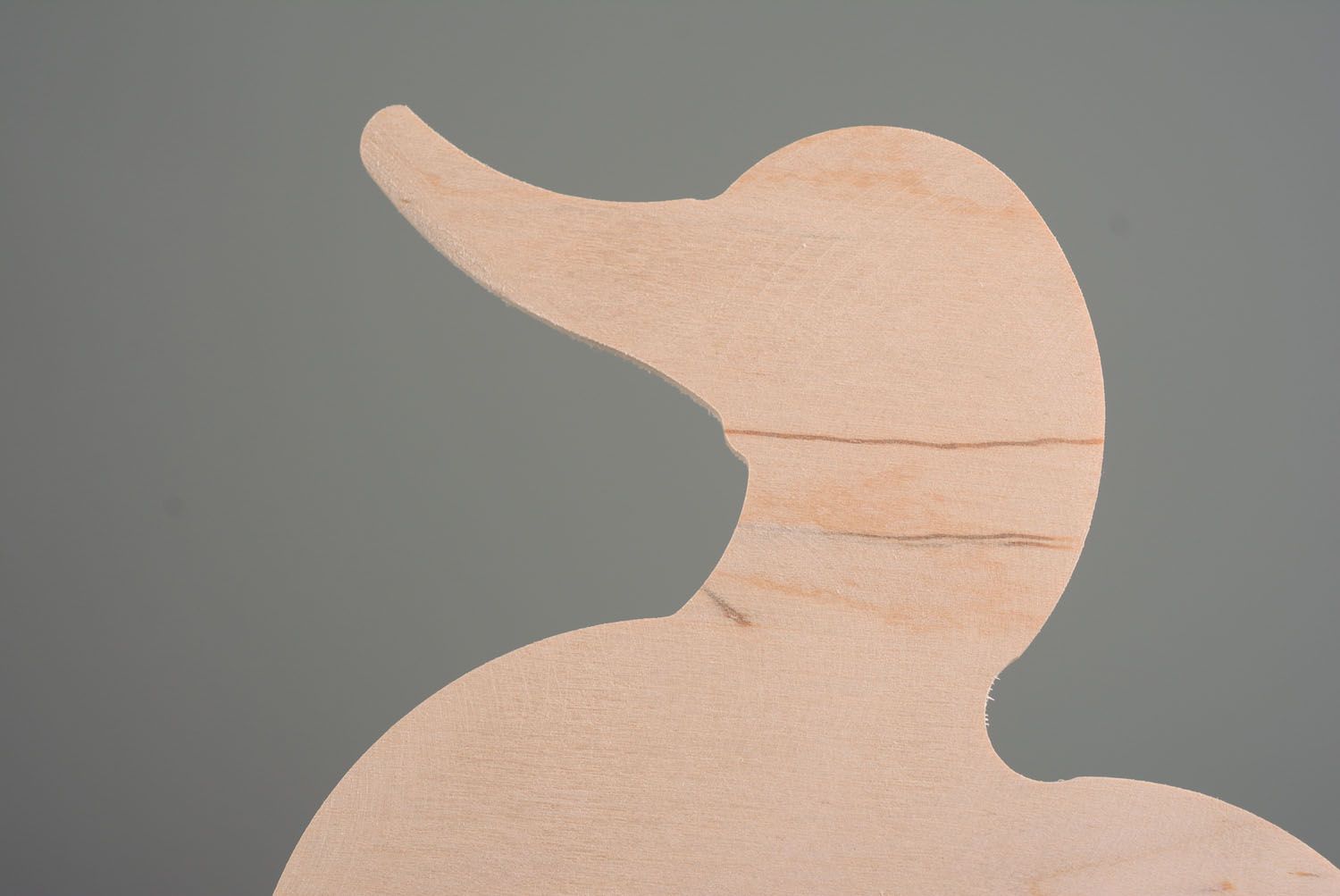 Plywood craft blank Duck photo 4