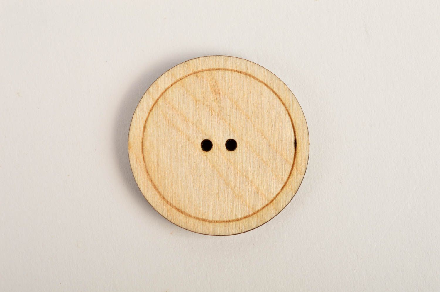 Beautiful handmade wooden button needlework accessories plywood blank gift ideas photo 3