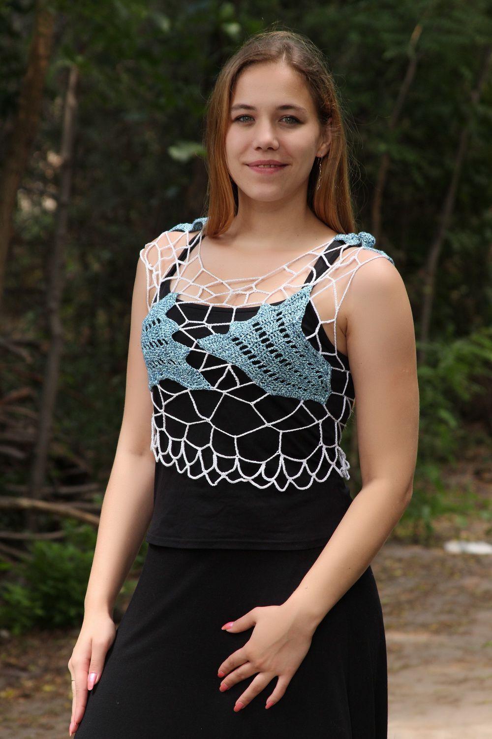 Lace knitted top Bells photo 1