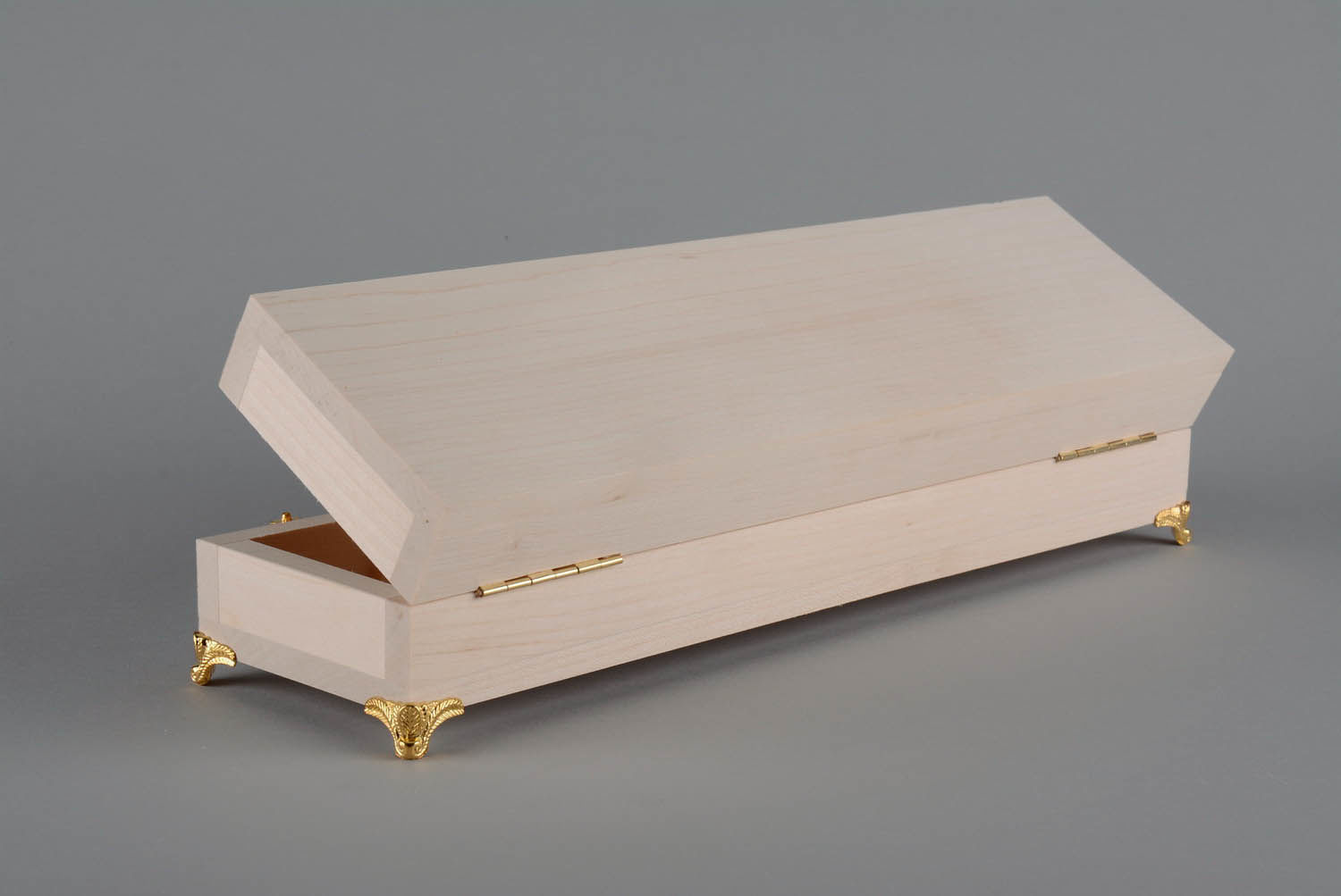Caja de madera para decoupage foto 1