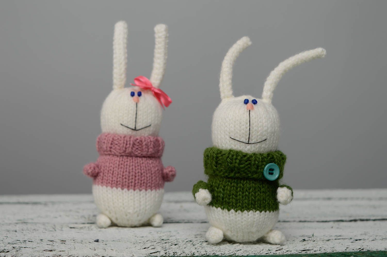 Crochet soft toy Hare photo 5
