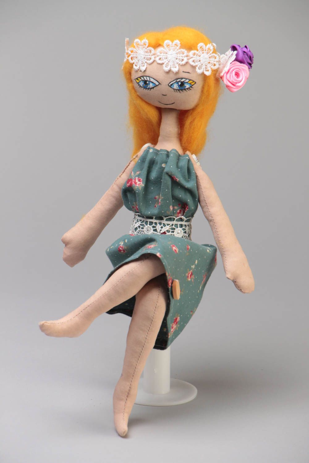 Designer künstlerische Puppe mit Aroma für Heim Interieur handgeschaffen grell  foto 2