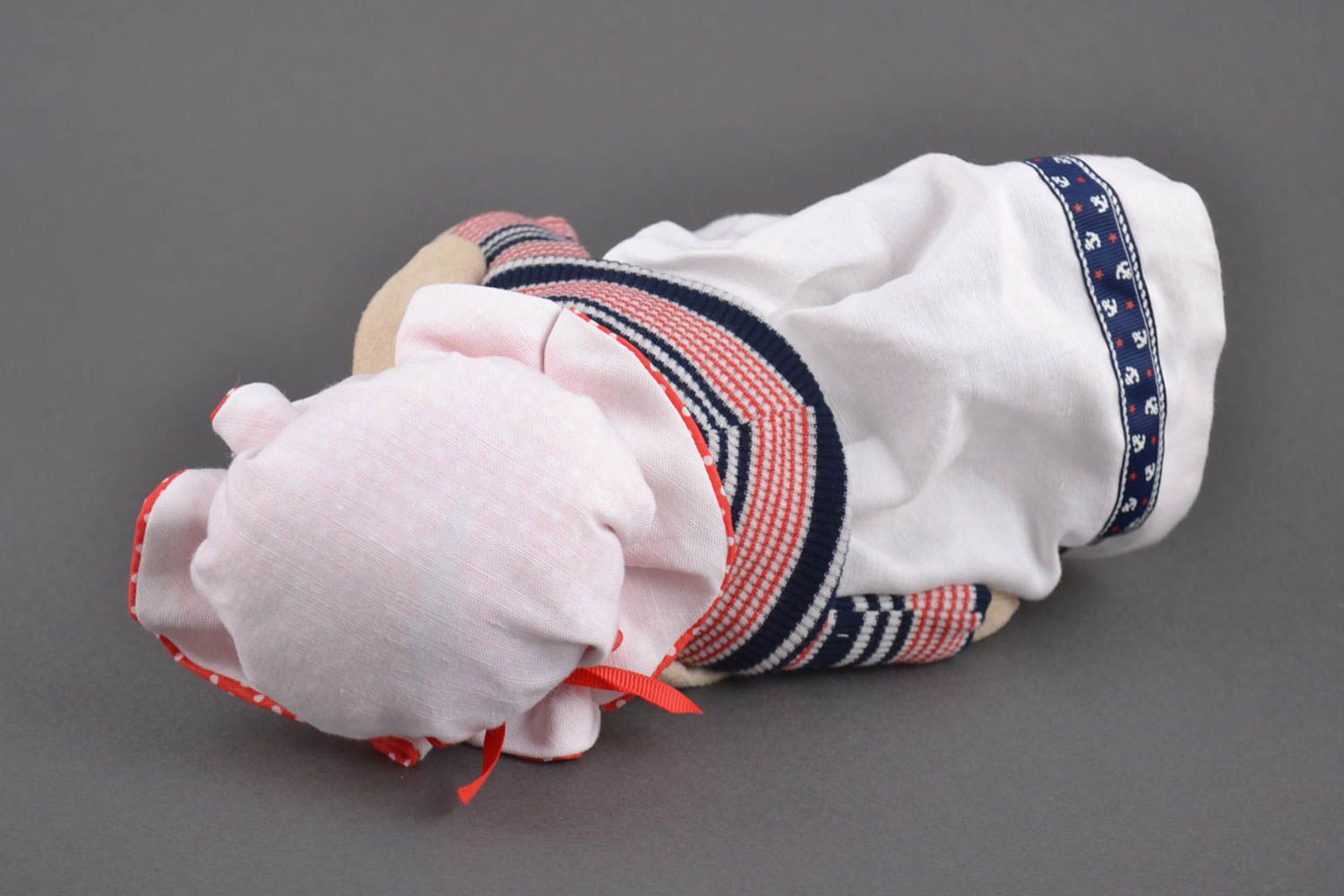 Poupée lièvre fait main Jouet pour enfant Peluche déco pour maison molle photo 4