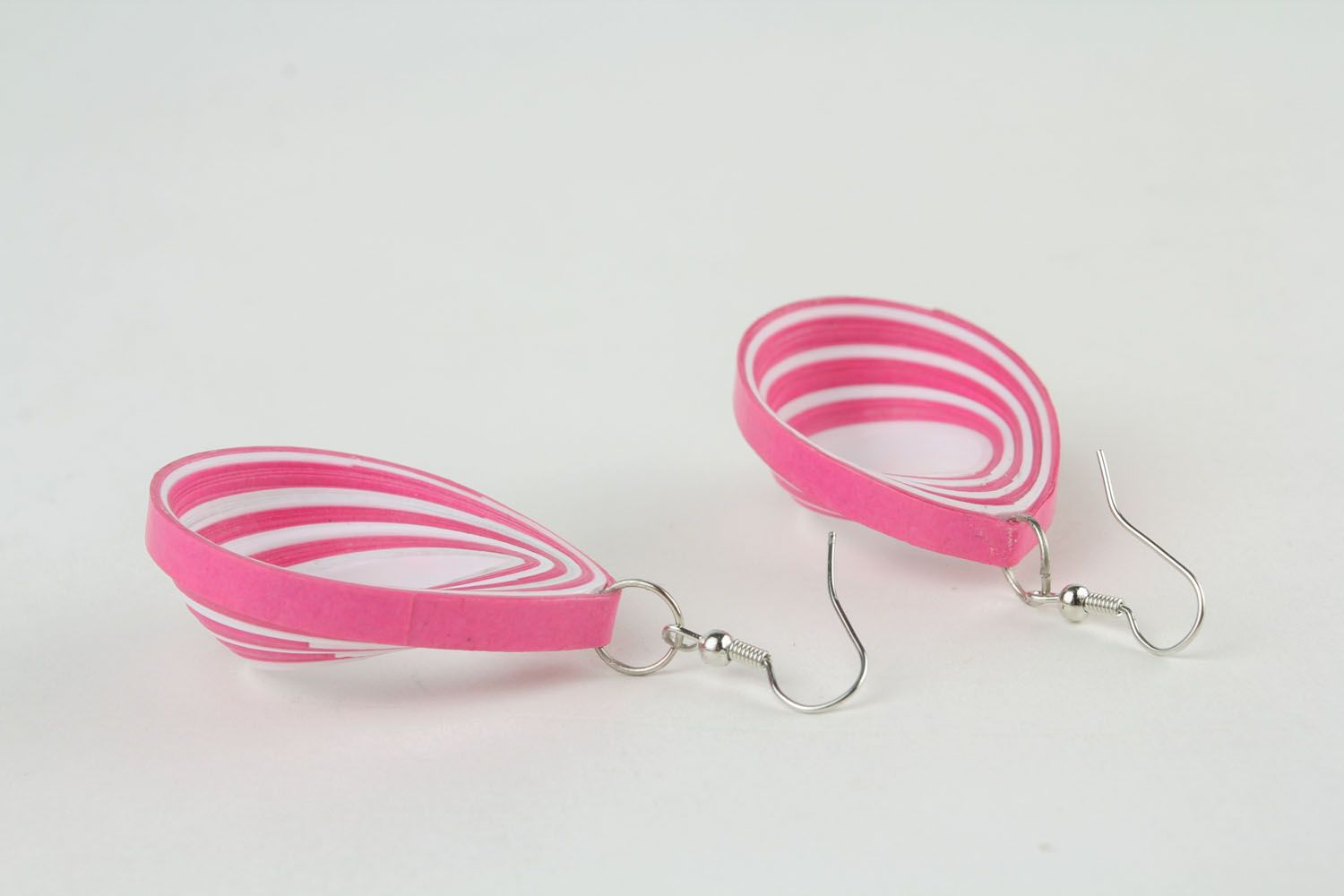 Paper quilling earrings photo 3