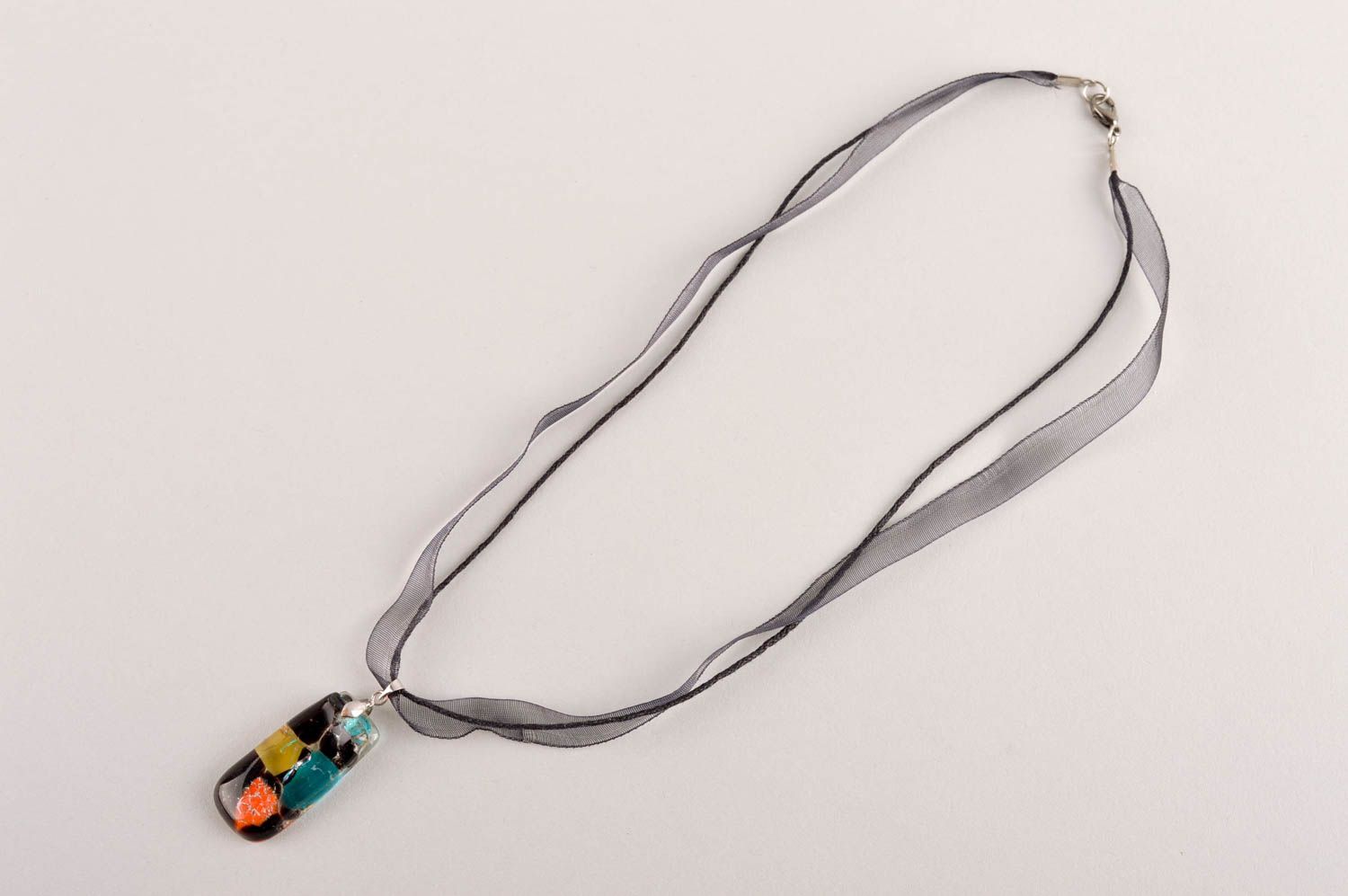 Handmade pendant designer pendant glass pendant unusual accessories gift ideas photo 4