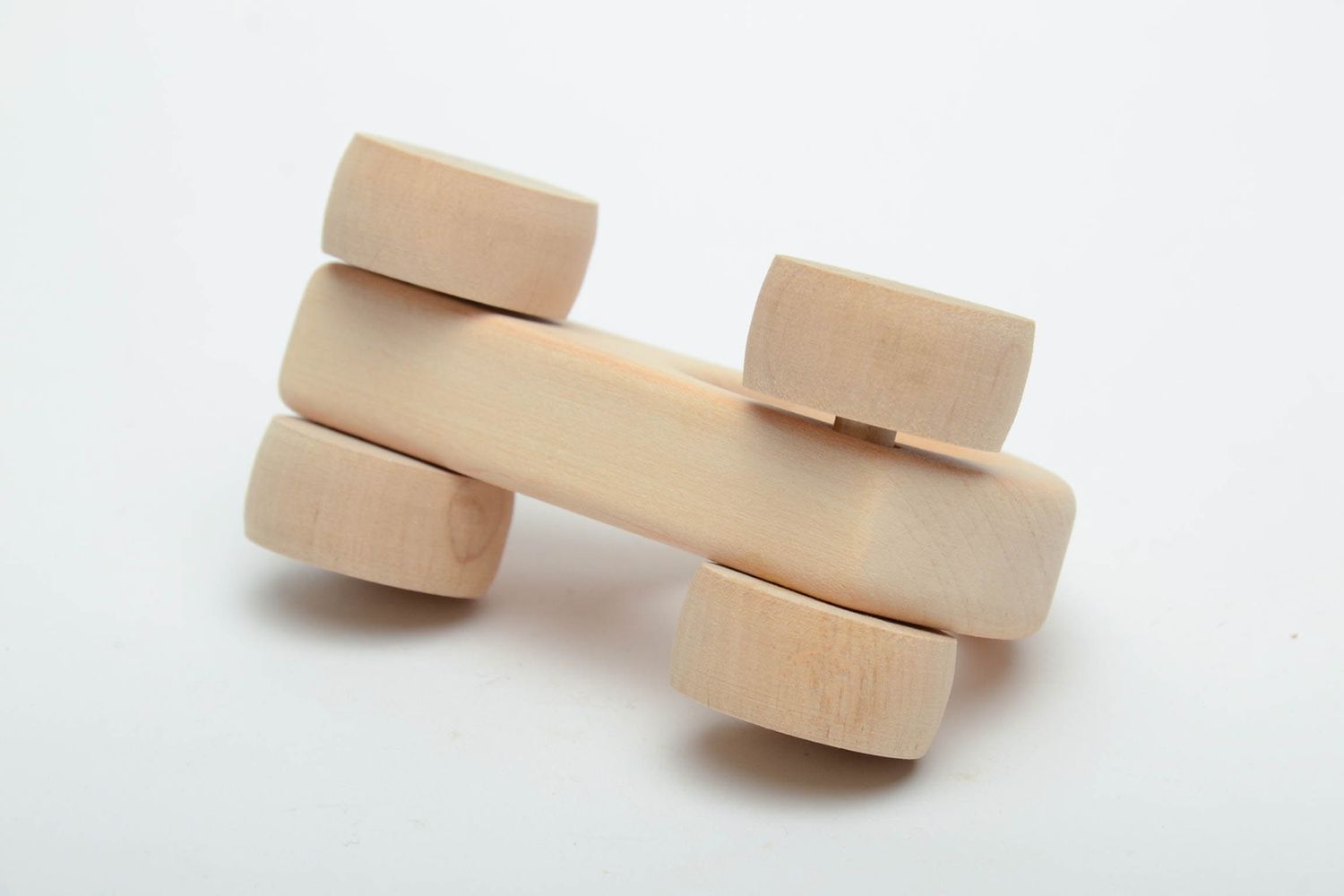 Handmade wooden wheeled toy Car photo 4