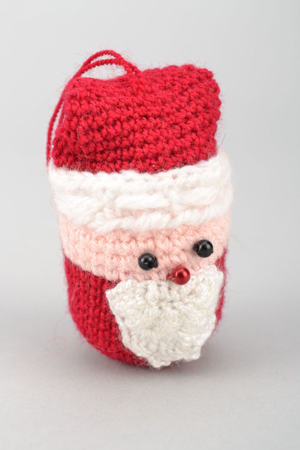 Crochet Christmas toy Father Frost photo 3