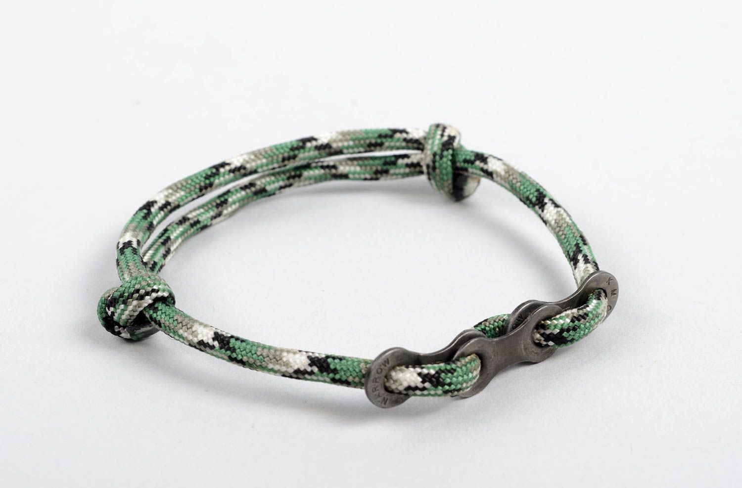 Survival bracelet woven bracelet paracord bracelet stylish gift for men photo 3