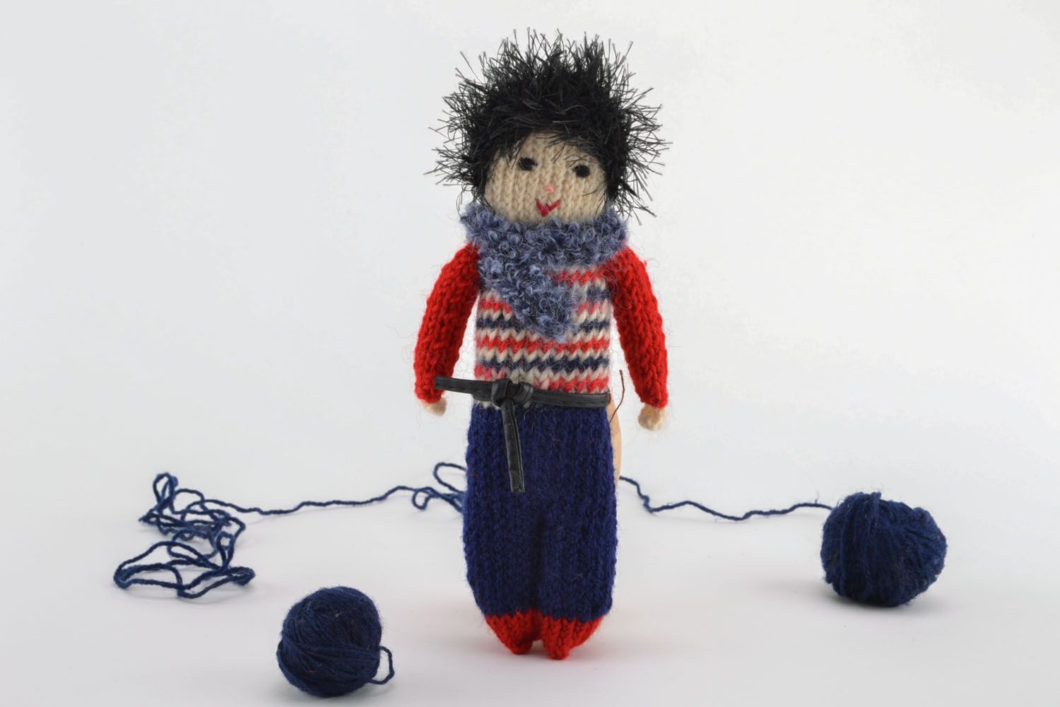 Crochet toy doll photo 1