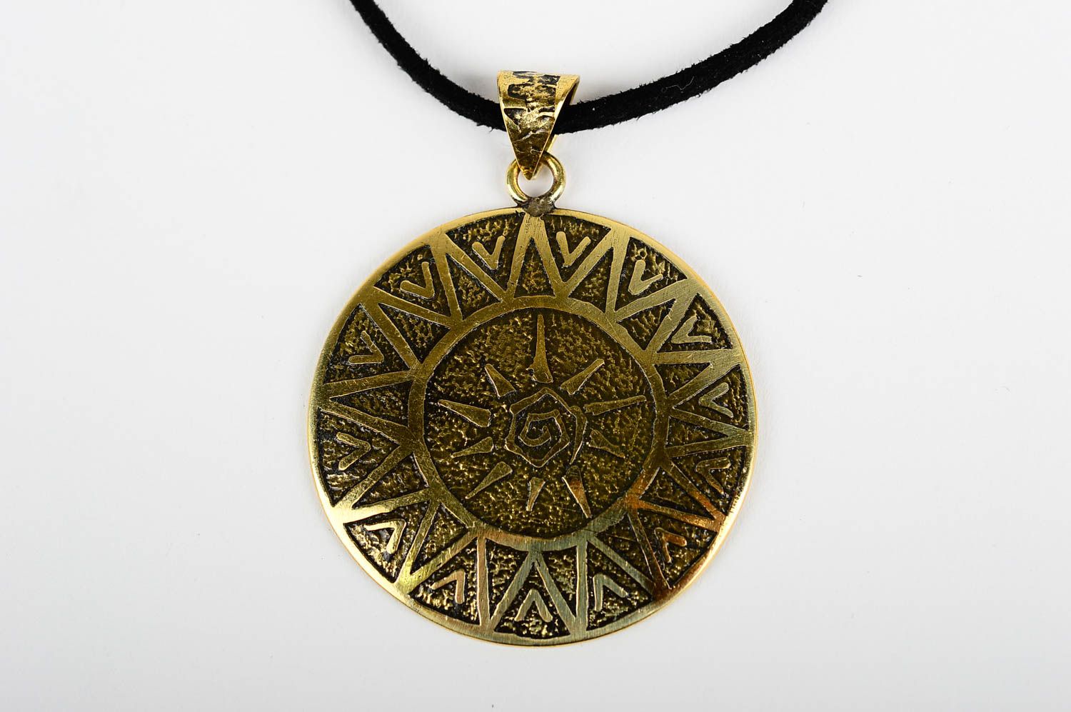 Handmade pendant unusual accessory gift ideas metal pendant for women photo 4