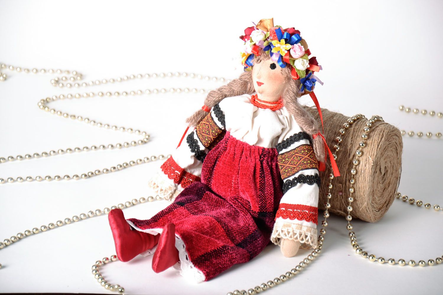 Кукла в украинском костюме фото 1