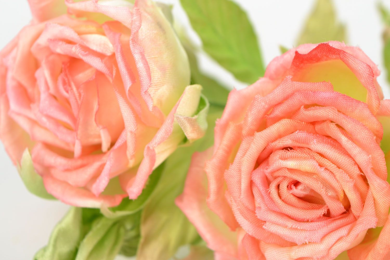 Roses artificielles mariage décoration faites main photo 3