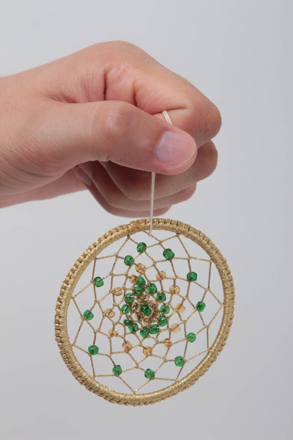 Handmade Deko Anhänger indianer Traumfänger Schutz Amulett originelles Geschenk  foto 5