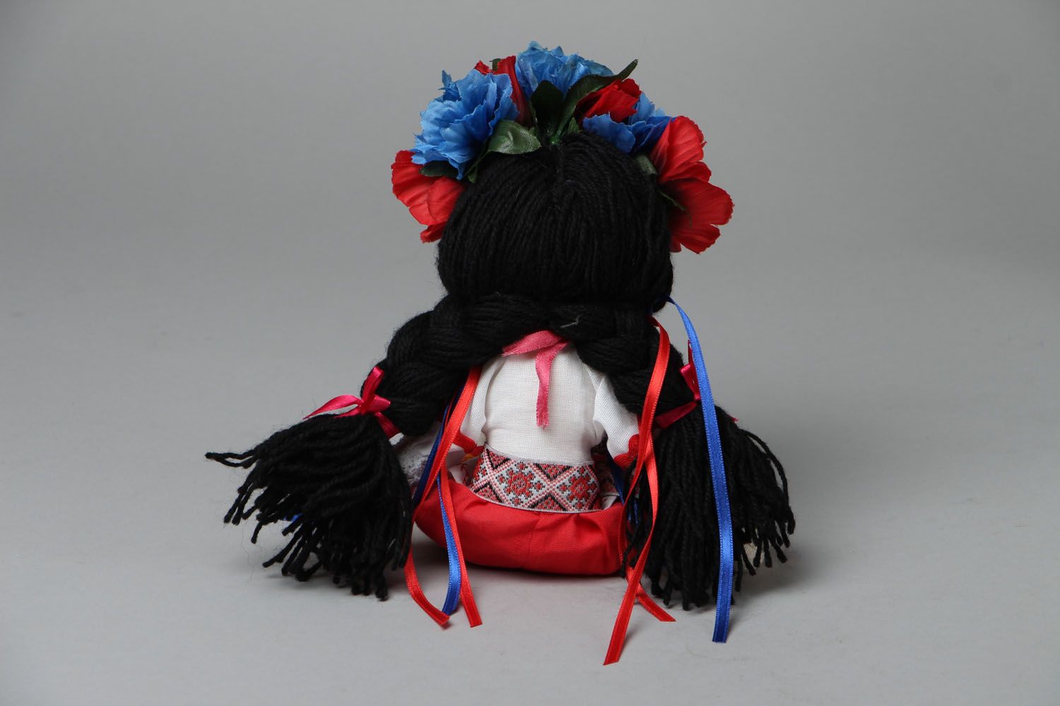 Текстильная кукла в украинском стиле фото 3