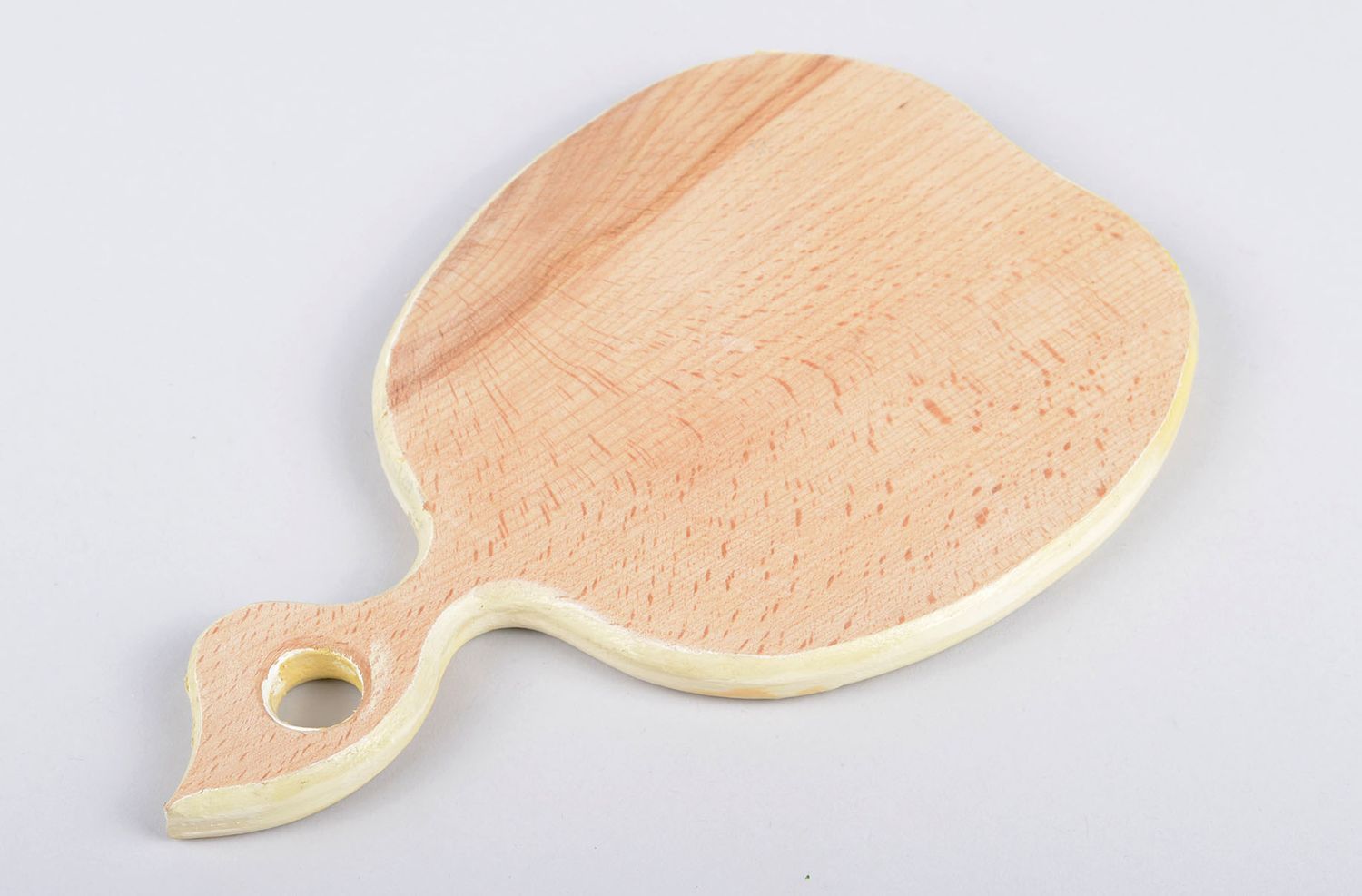 Tabla de madera para cortar artesanal menaje de cocina regalo original para mujer foto 3