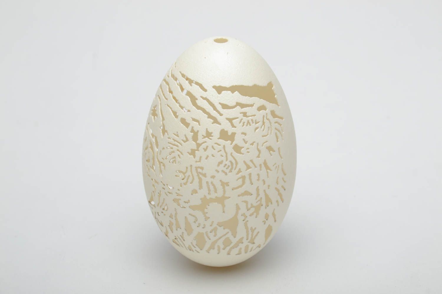 Гусиное яйцо с гравировкой изысканный декор для дома фото 3