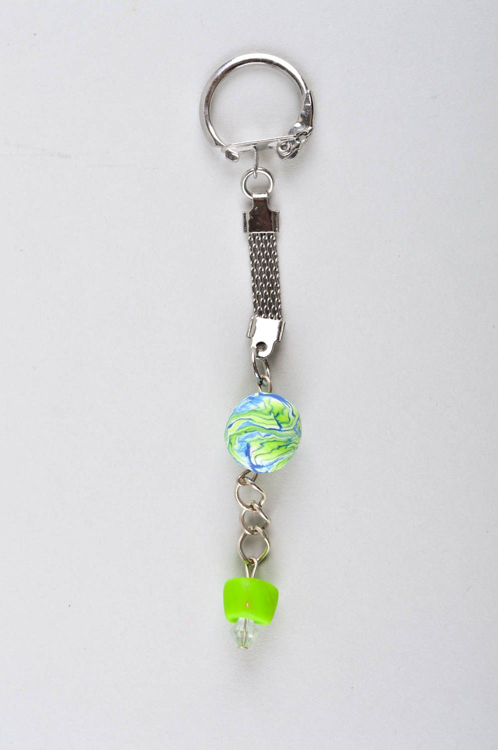Kleiner Schlüsselanhänger Schlüssel Schmuck Geschenk handmade stilvoll  foto 2
