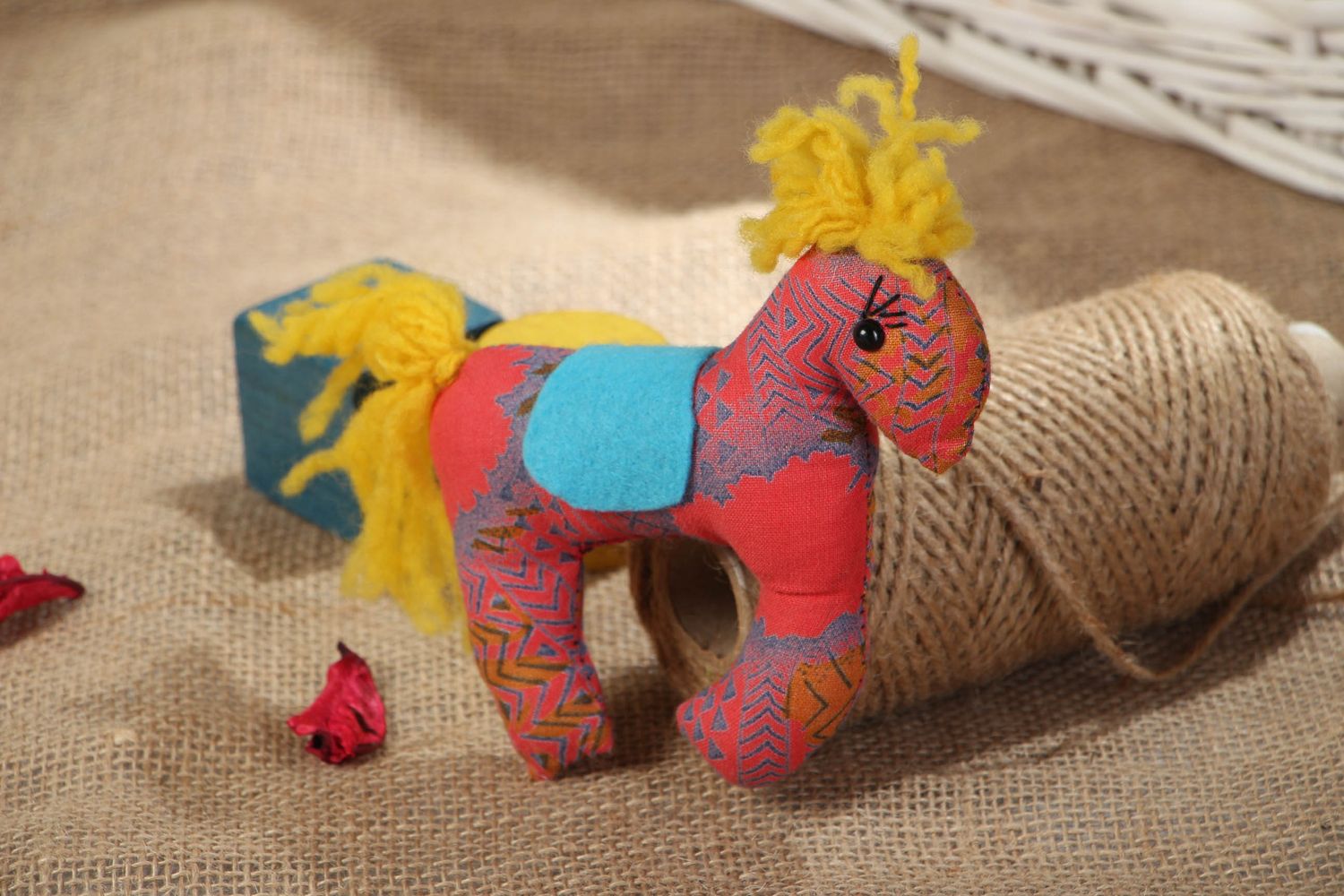 Designer soft toy Horse photo 5