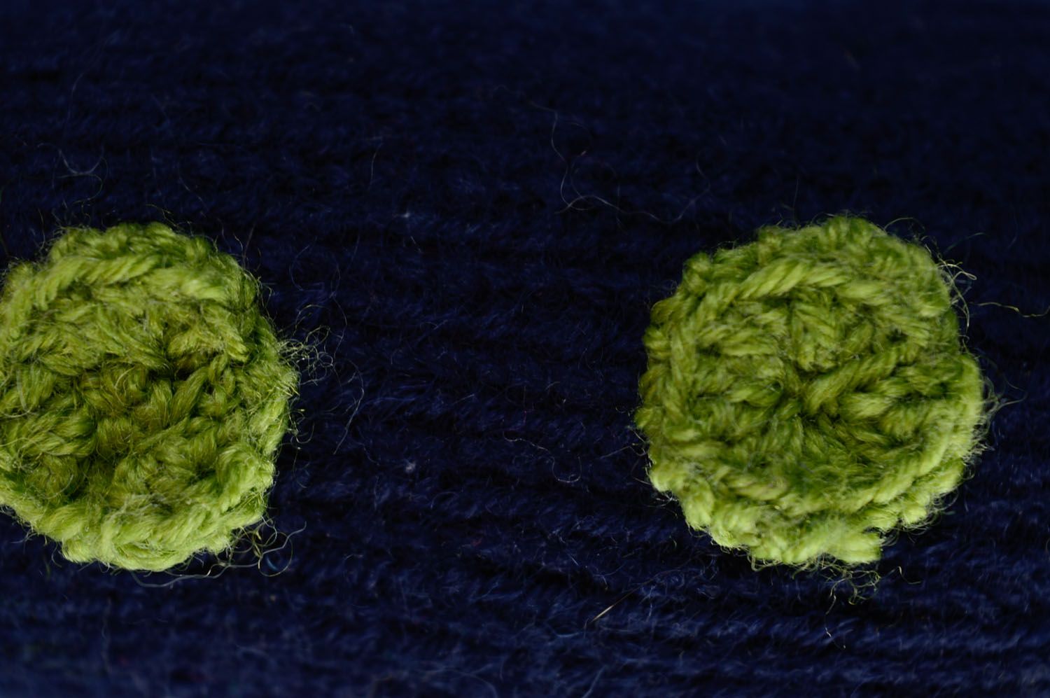 Doudou tricoté en laine original Nain photo 4