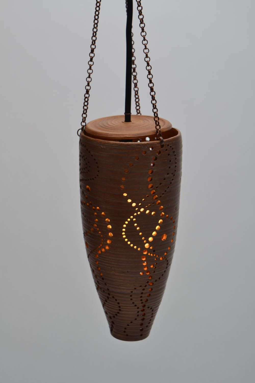 Handmade ceramic lamp  photo 3