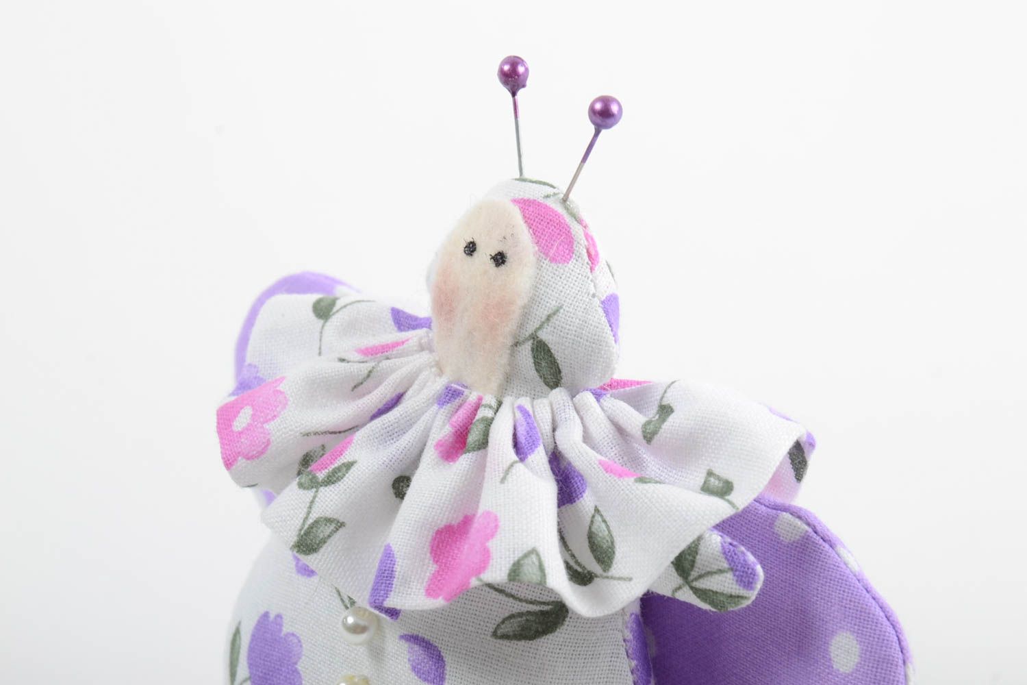 Muñeca de trapo hecha a mano juguetes artesanales decoración de hogar foto 4