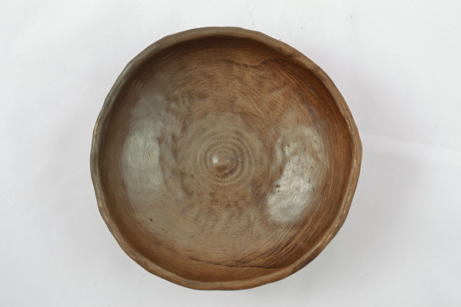 Homemade ceramic plate photo 1