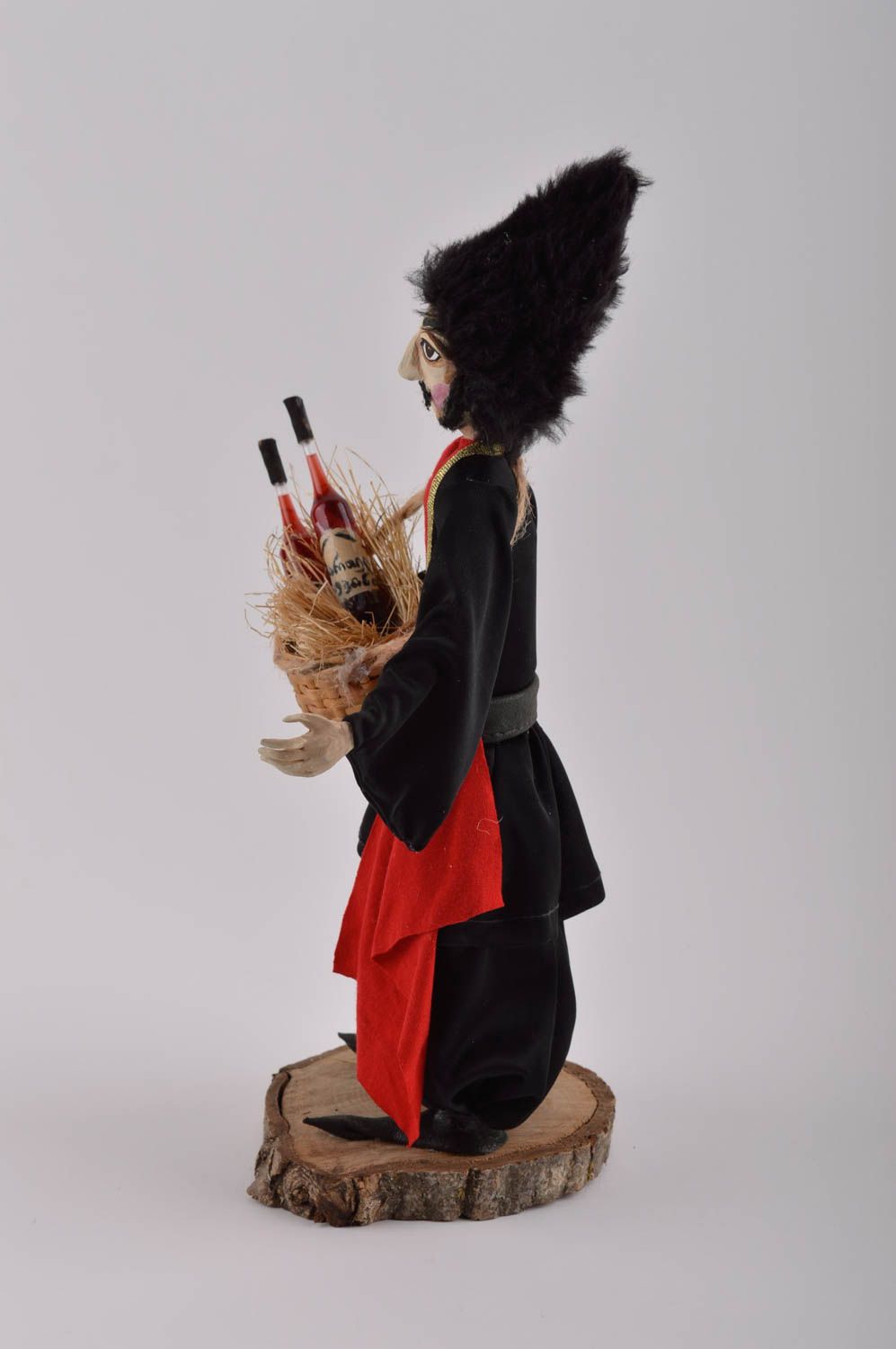 Deko Puppe mit Ständer Tisch Deko Puppe handgemacht Geschenk Idee originell foto 5