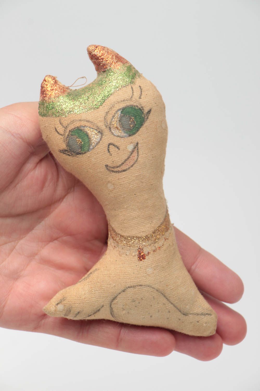 Pupazzo fatto a mano pupazzo per bambini giocattolo morbido ecologico  foto 5
